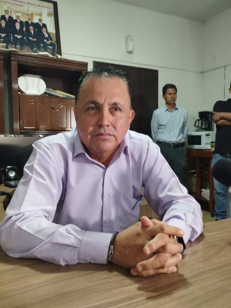 secretario general del Sindicato Democrático Minero