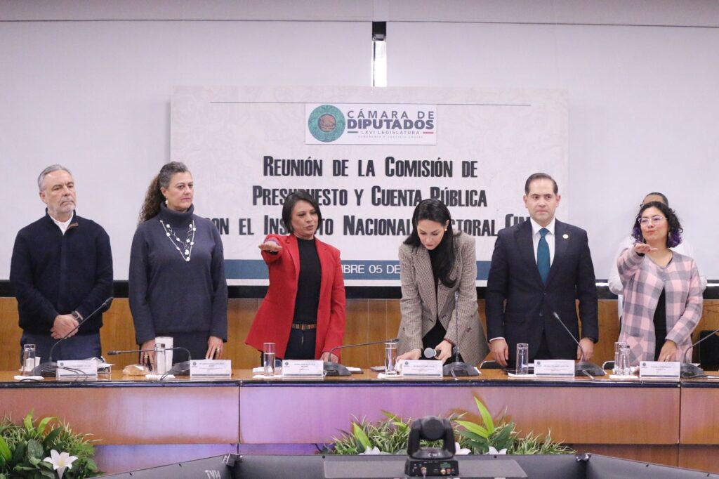 Exponen Rita Bell López y Norma De la Cruz presupuesto solicitado por el INE ante la Cámara de Diputados 1 WhatsApp Image 2024 12 05 at 16.33.03