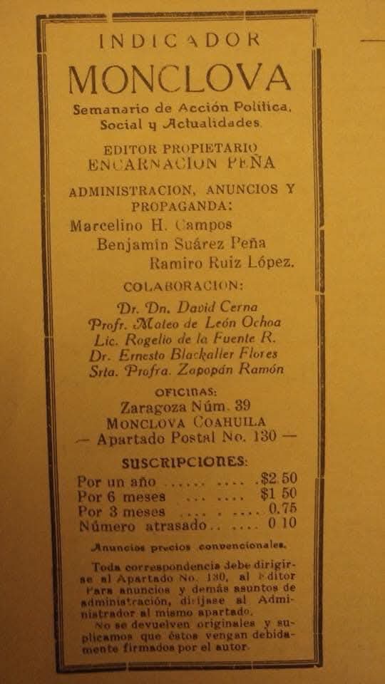 Historia del semanario "Monclova": Presumiendo las raíces de la ciudad 2 WhatsApp Image 2025 01 21 at 13.49.12