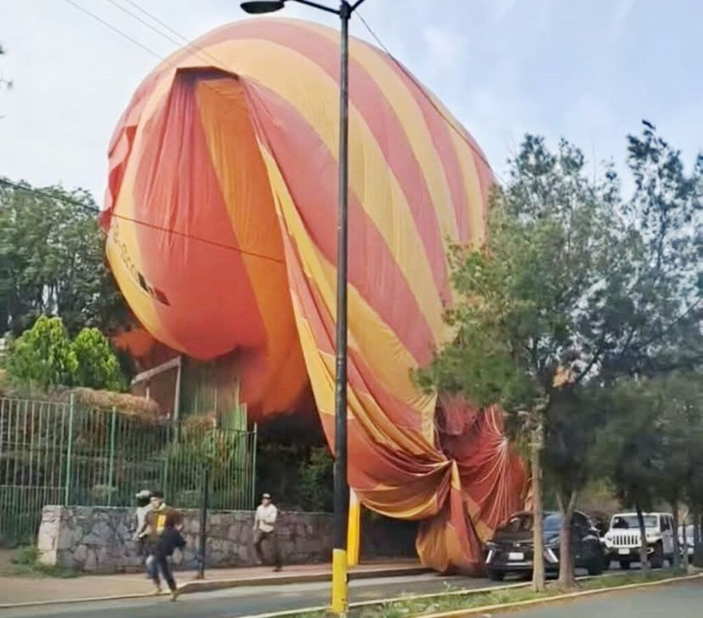 Accidente en globo aerostático en San Martín de las Pirámides deja 12 lesionados 1 globo aerostatico teotihuacan